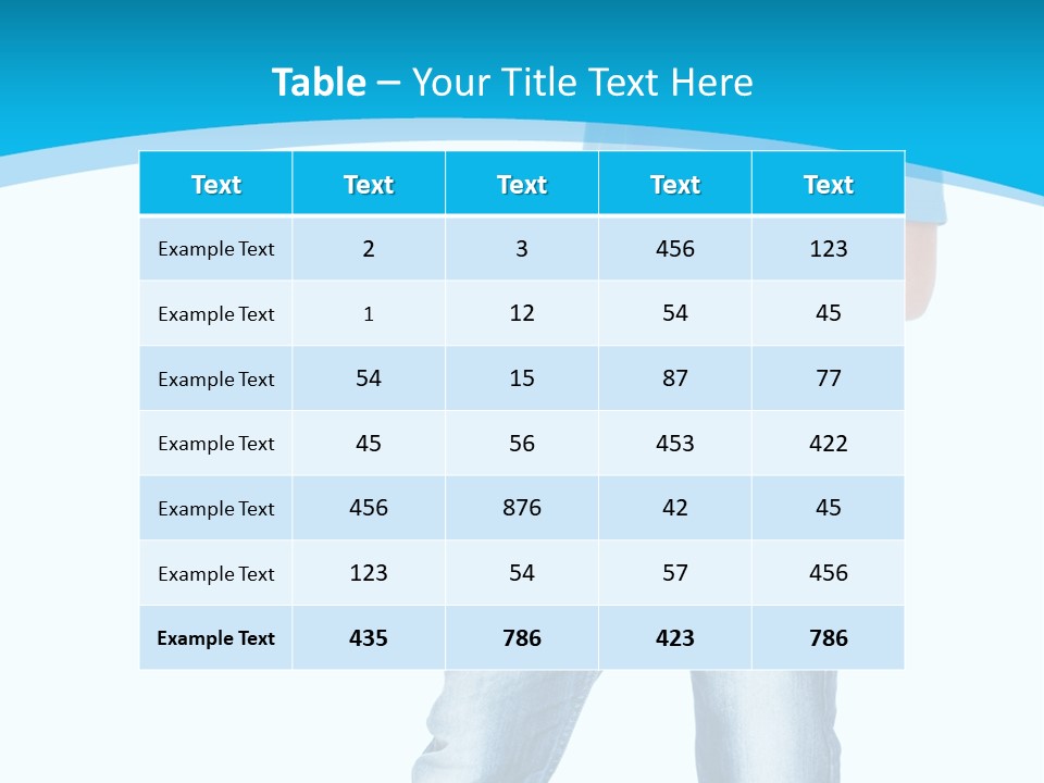 Boy Attractive Way PowerPoint Template