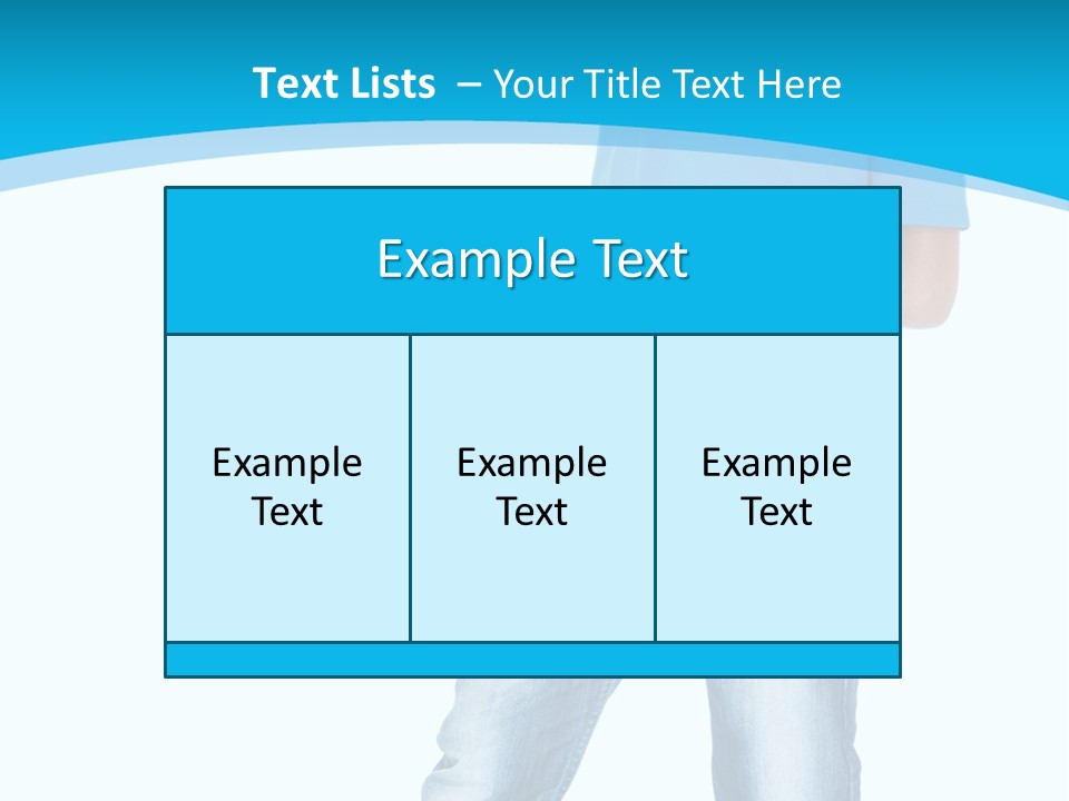 Boy Attractive Way PowerPoint Template