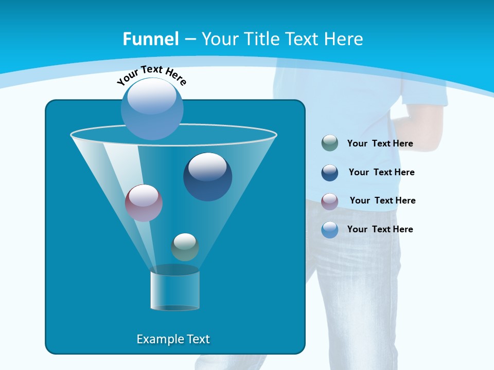 Boy Attractive Way PowerPoint Template