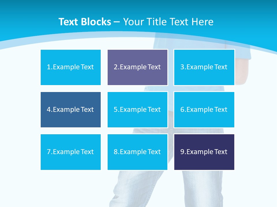 Boy Attractive Way PowerPoint Template