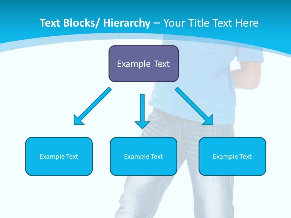 Boy Attractive Way PowerPoint Template