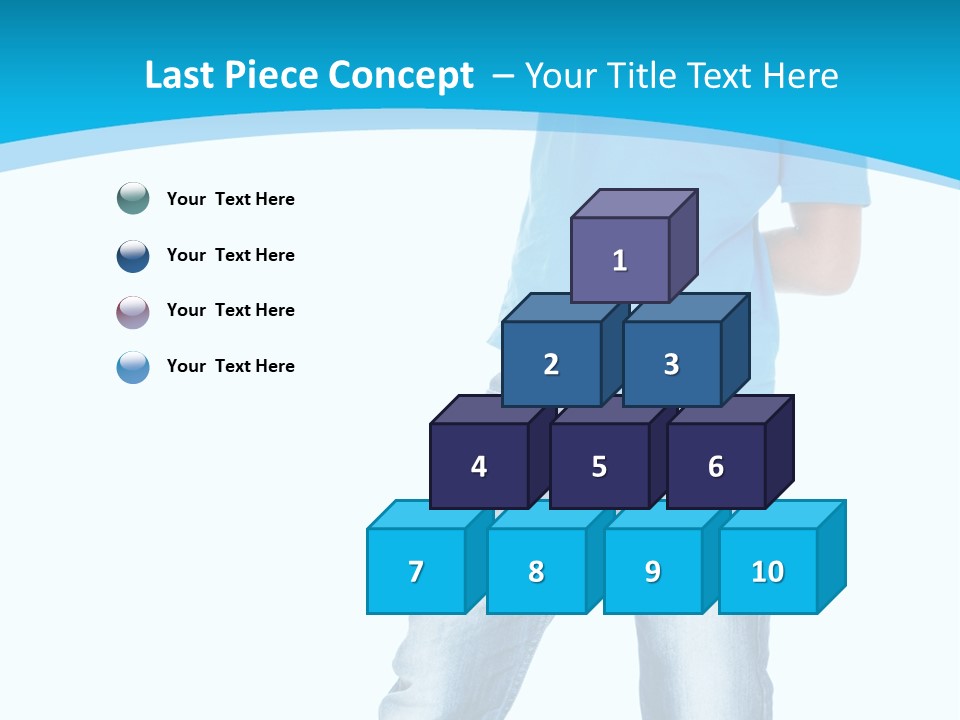 Boy Attractive Way PowerPoint Template