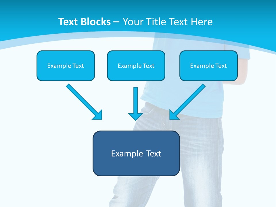 Boy Attractive Way PowerPoint Template