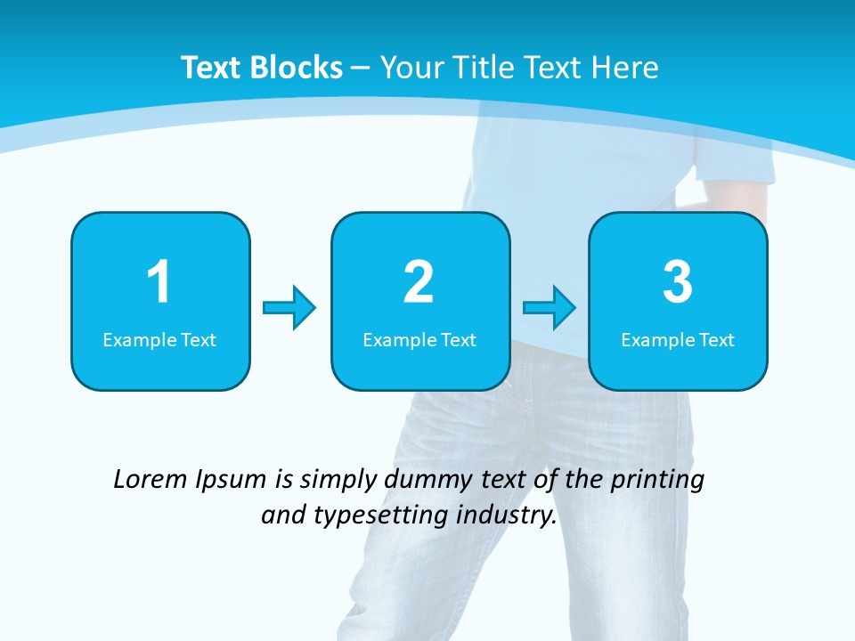 Boy Attractive Way PowerPoint Template