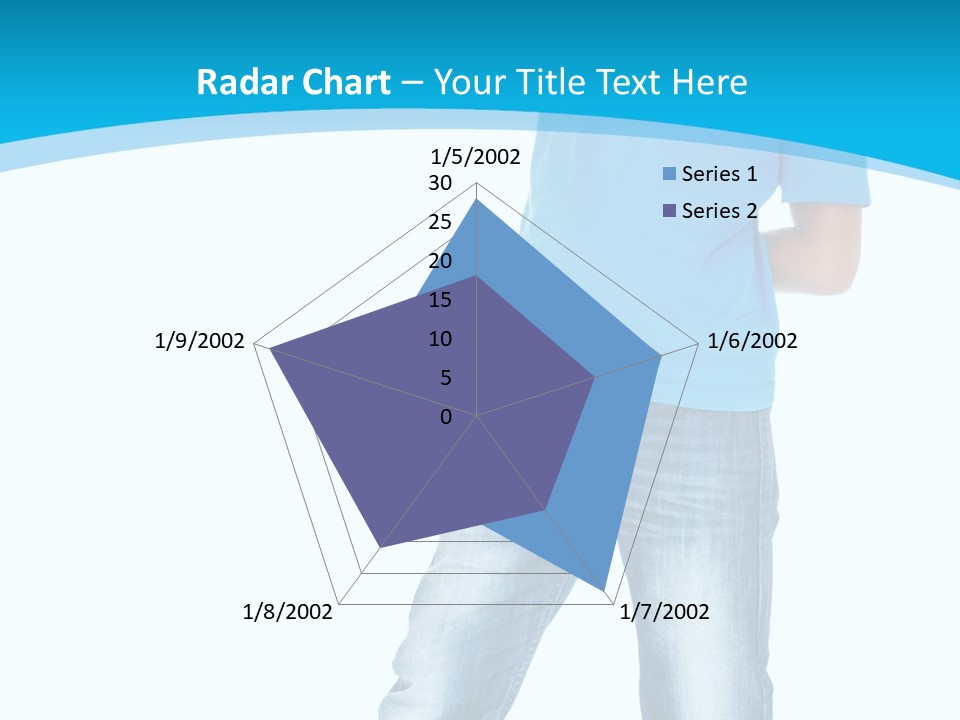 Boy Attractive Way PowerPoint Template
