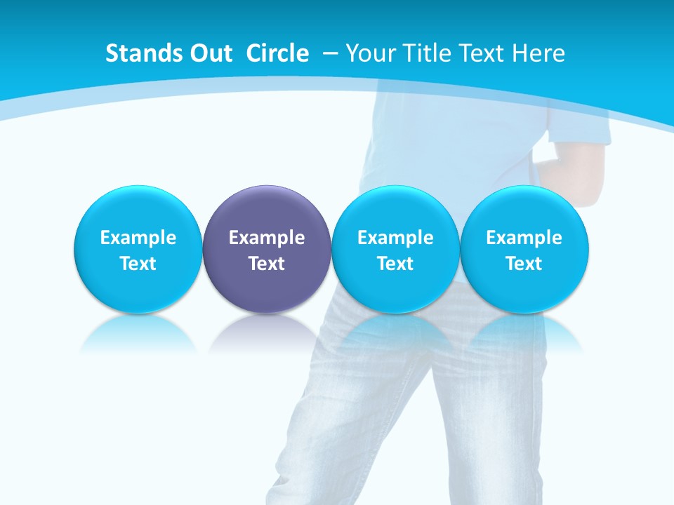 Boy Attractive Way PowerPoint Template