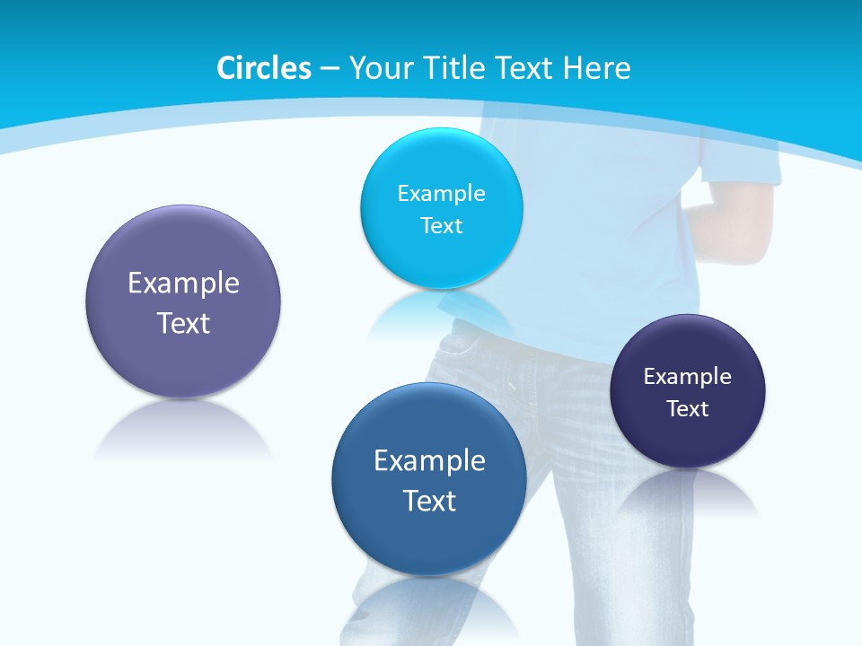 Boy Attractive Way PowerPoint Template