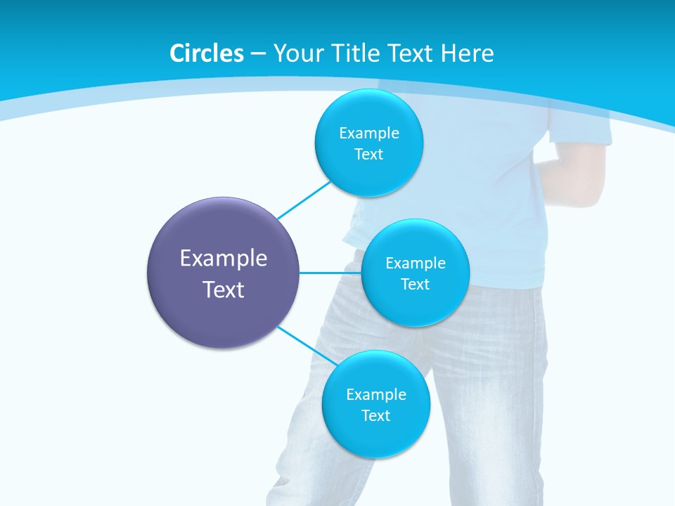 Boy Attractive Way PowerPoint Template