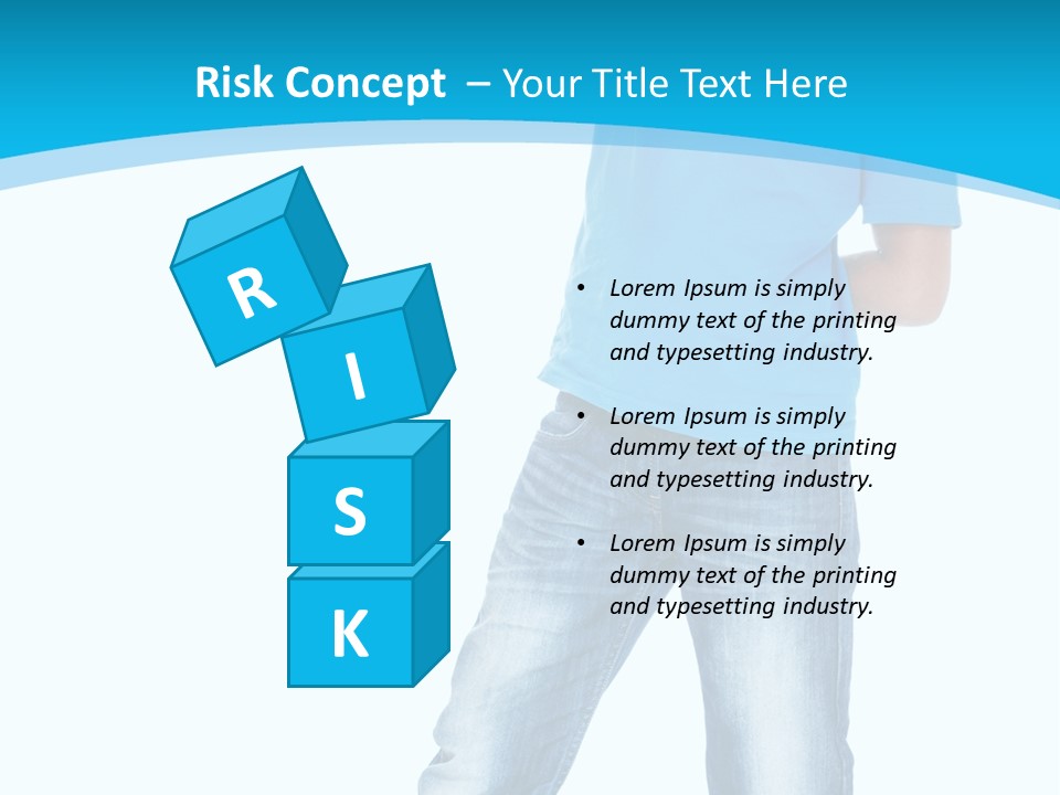 Boy Attractive Way PowerPoint Template