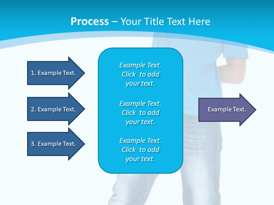 Boy Attractive Way PowerPoint Template