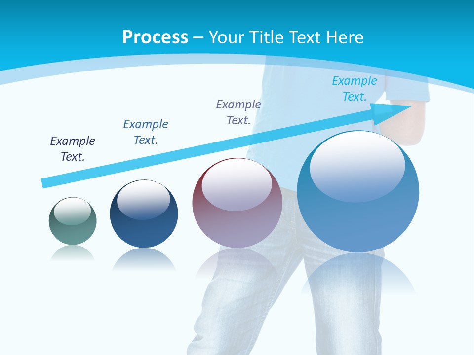 Boy Attractive Way PowerPoint Template