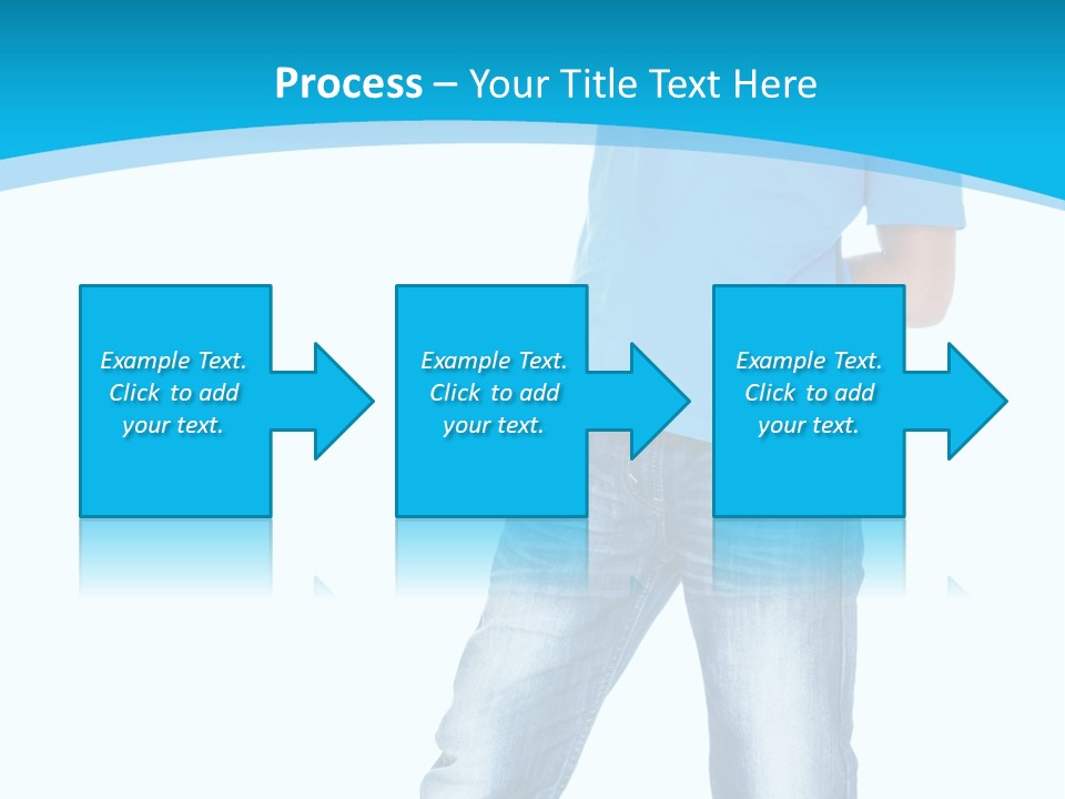Boy Attractive Way PowerPoint Template