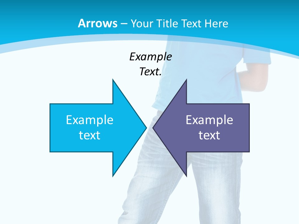 Boy Attractive Way PowerPoint Template