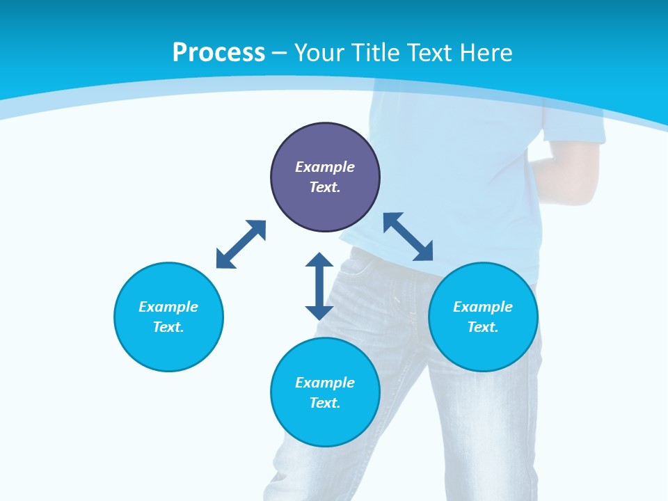 Boy Attractive Way PowerPoint Template