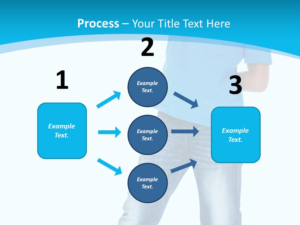 Boy Attractive Way PowerPoint Template