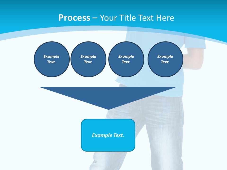 Boy Attractive Way PowerPoint Template