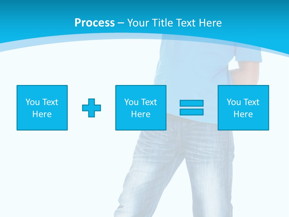 Boy Attractive Way PowerPoint Template