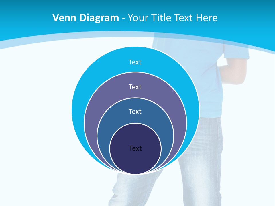 Boy Attractive Way PowerPoint Template
