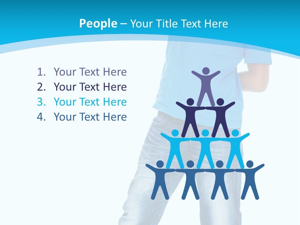 Boy Attractive Way PowerPoint Template