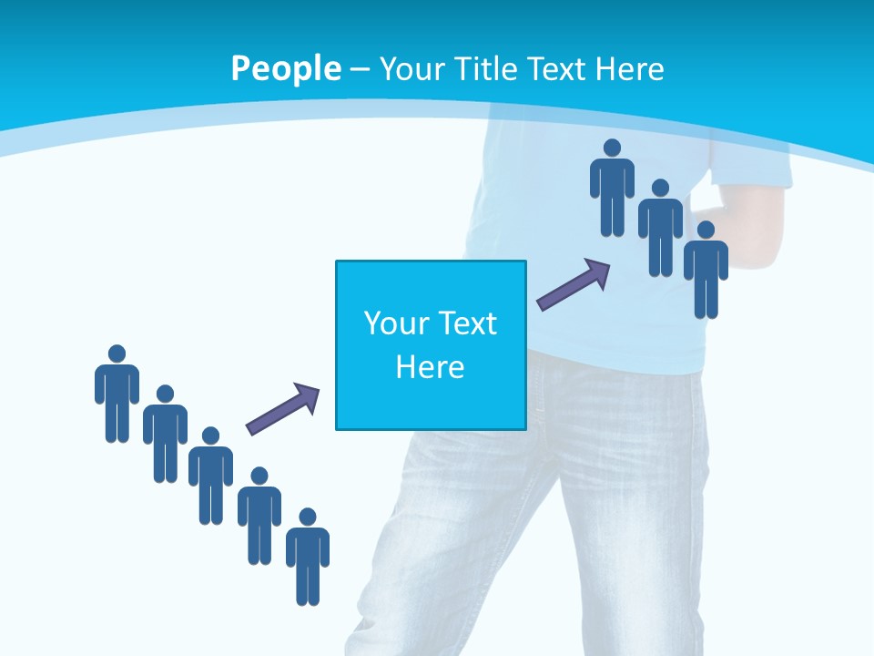 Boy Attractive Way PowerPoint Template