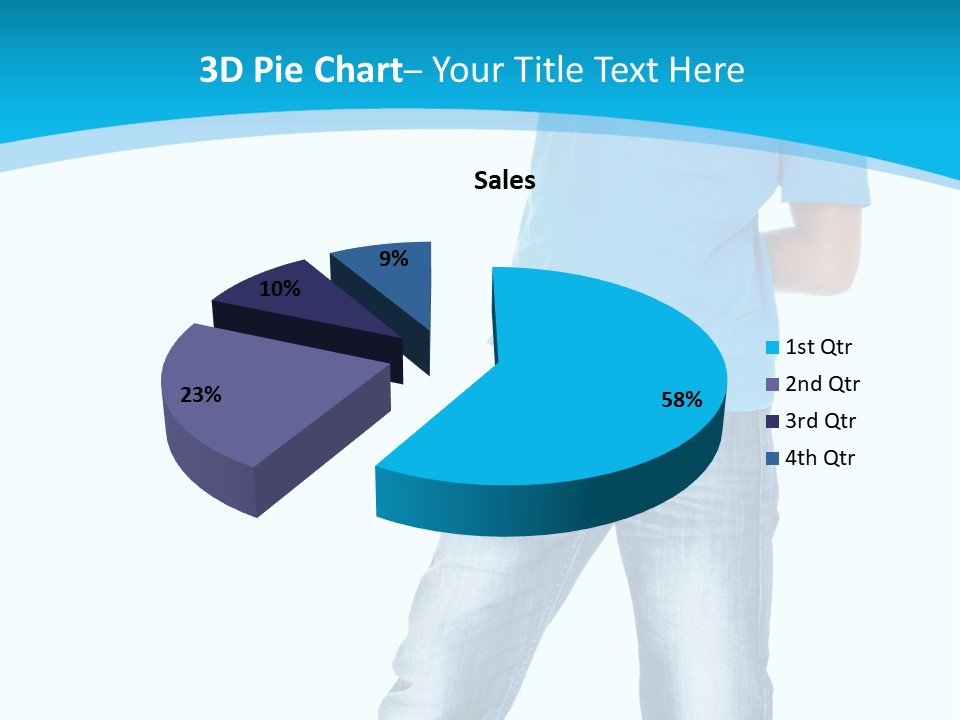 Boy Attractive Way PowerPoint Template