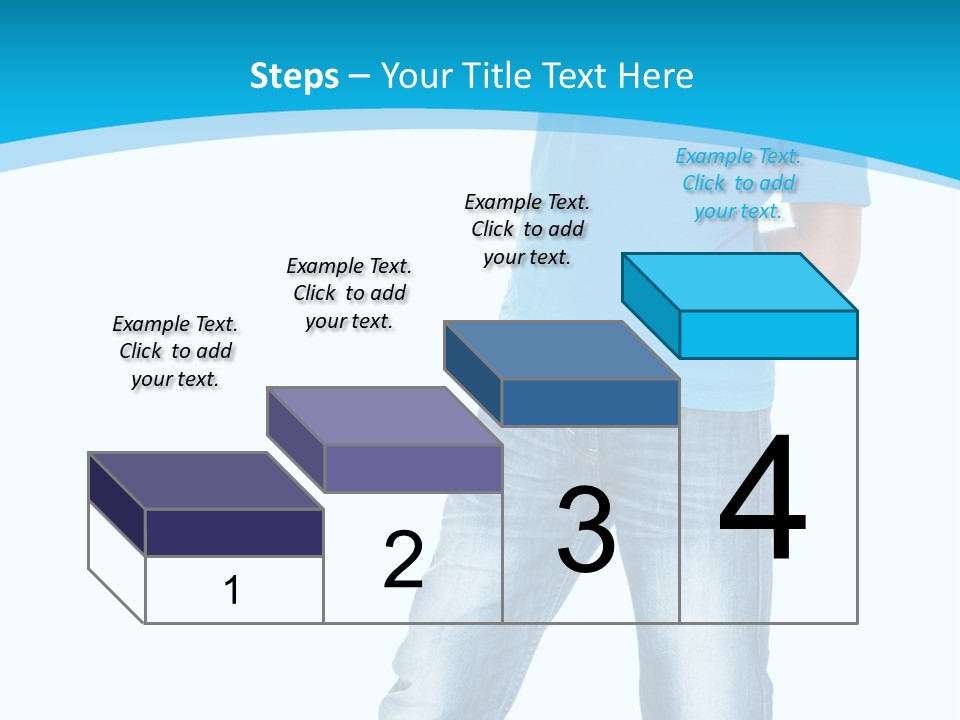 Boy Attractive Way PowerPoint Template