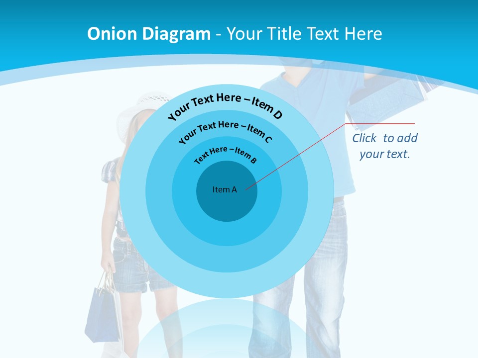 Elementary Age Jeans Shopping PowerPoint Template