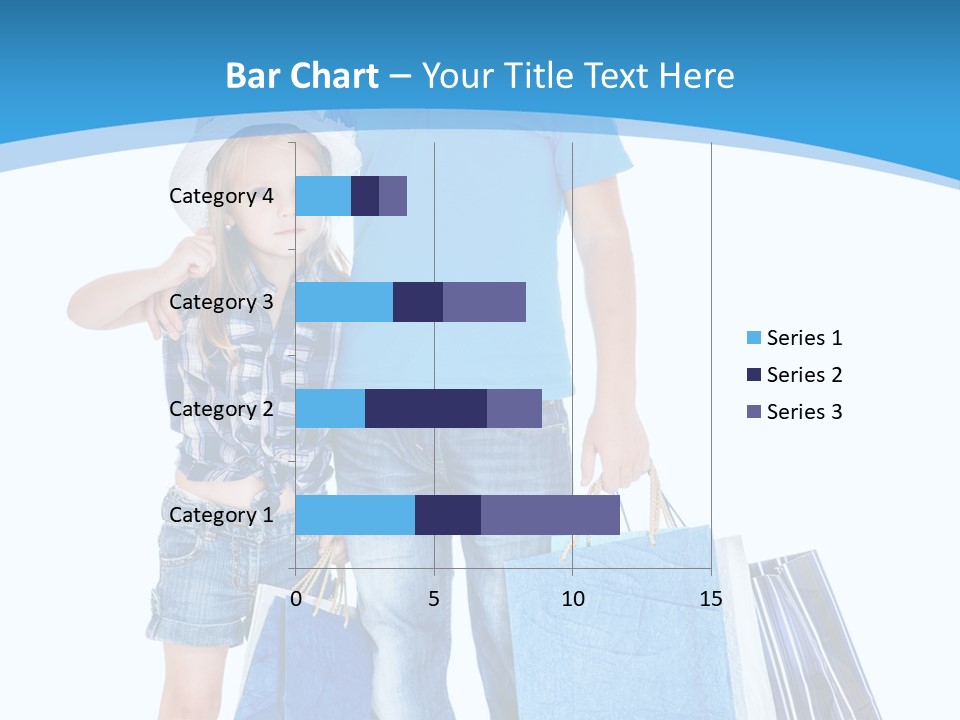 Blonde Small Kid PowerPoint Template