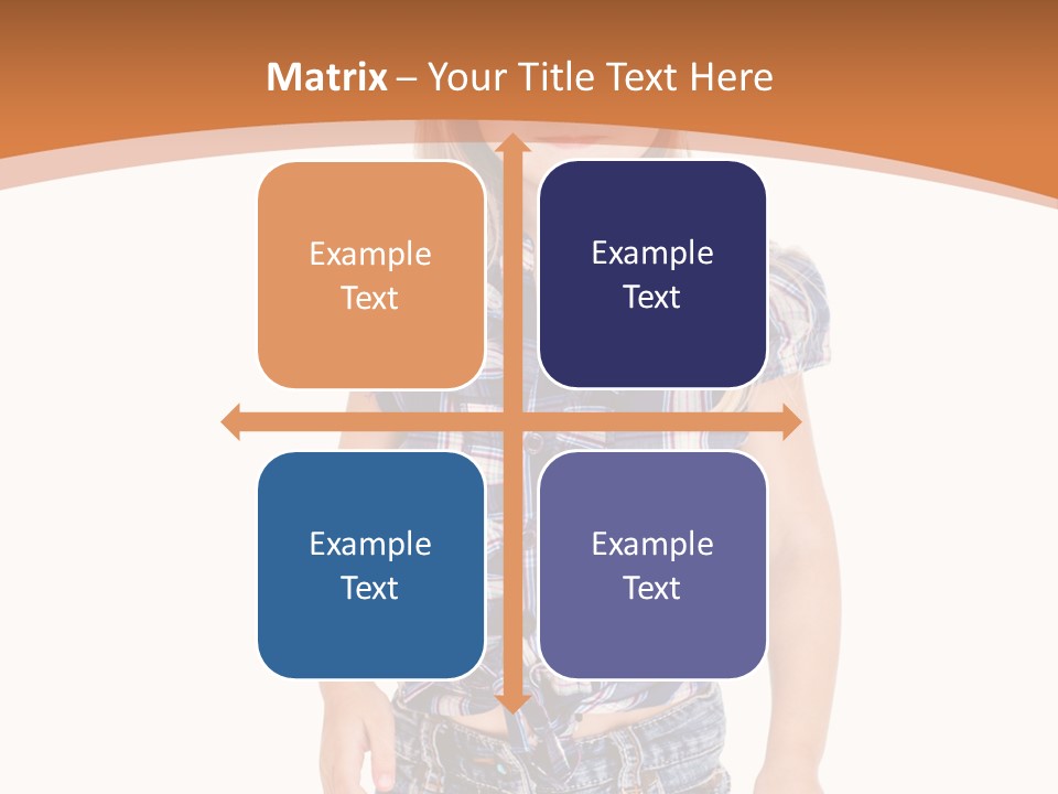 Little Preschooler Fashion PowerPoint Template