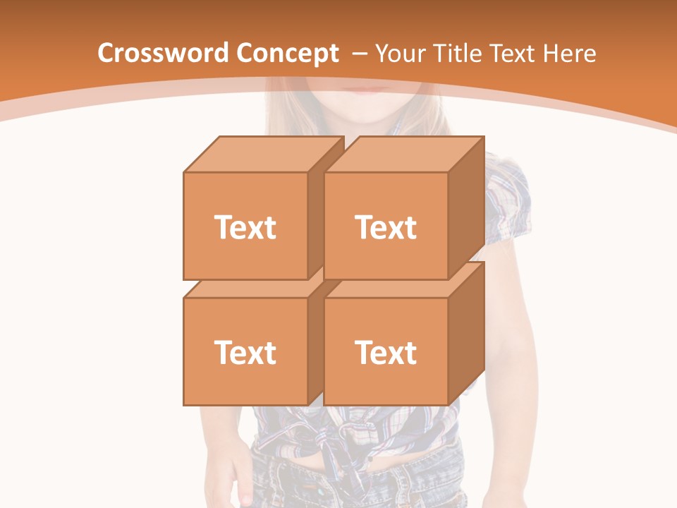 Little Preschooler Fashion PowerPoint Template