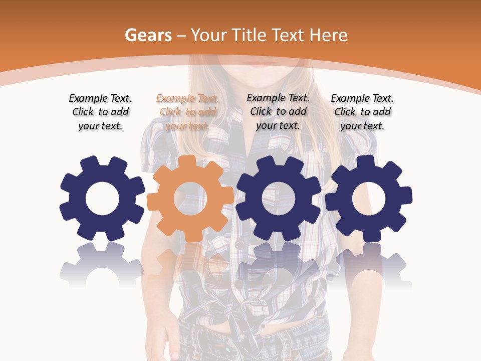 Little Preschooler Fashion PowerPoint Template