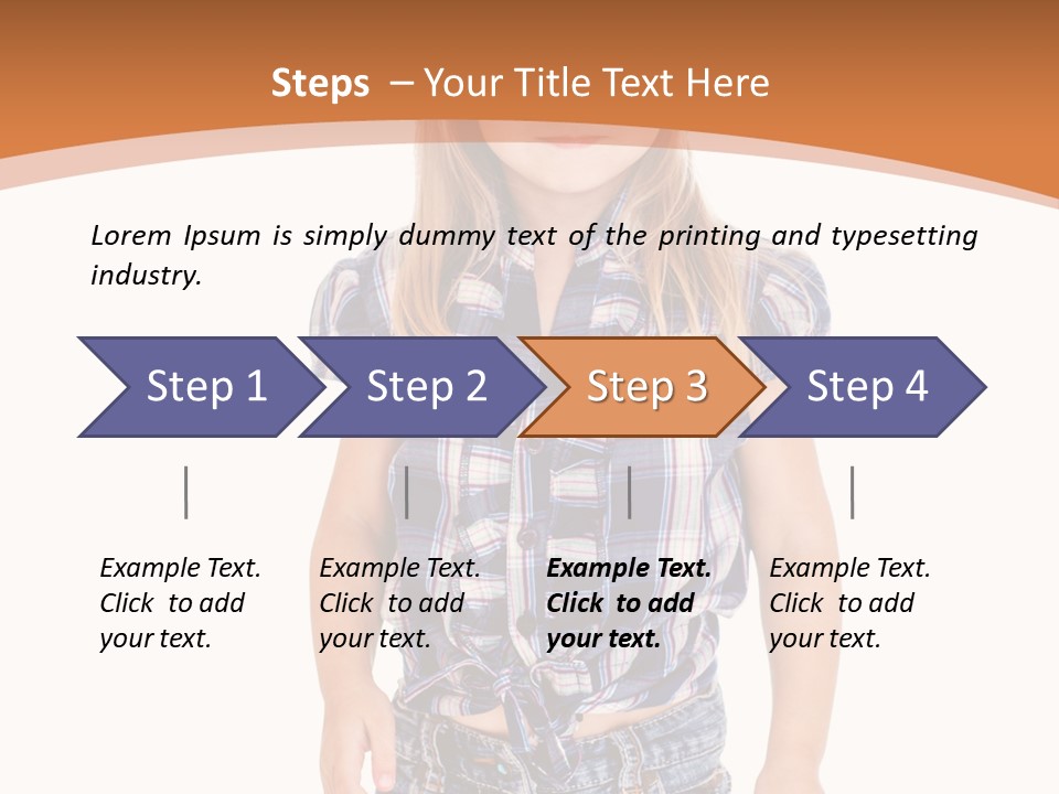 Little Preschooler Fashion PowerPoint Template
