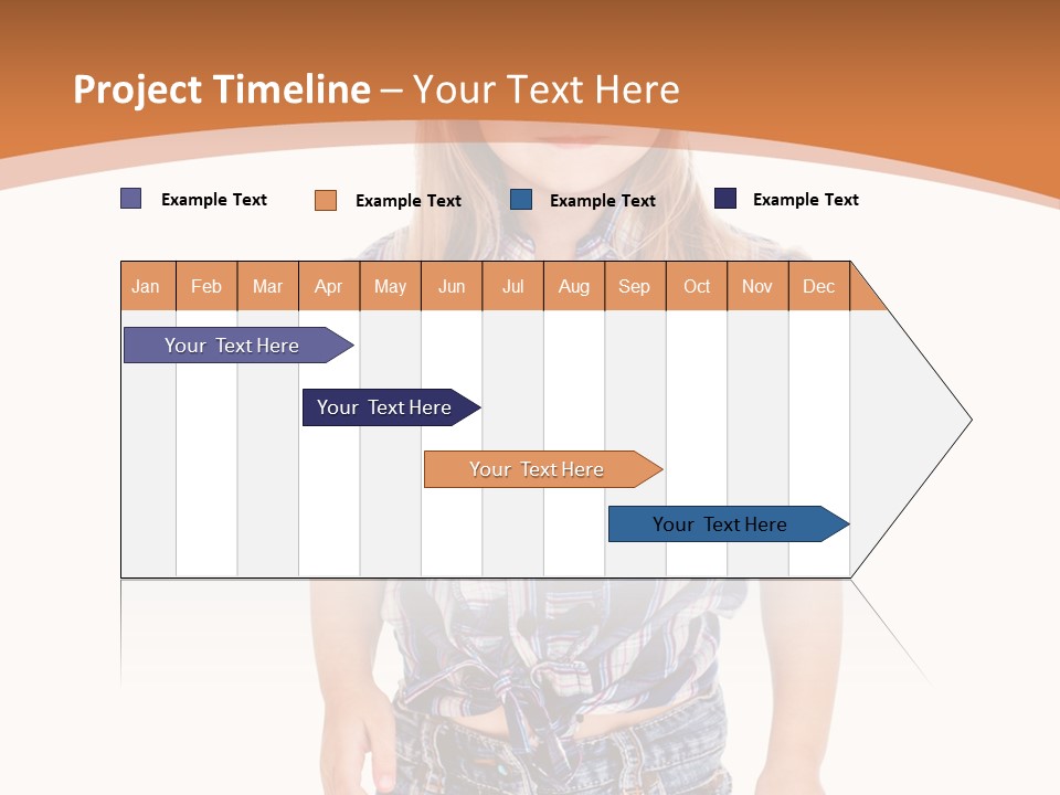 Little Preschooler Fashion PowerPoint Template