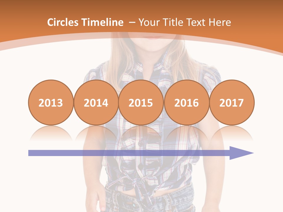 Little Preschooler Fashion PowerPoint Template