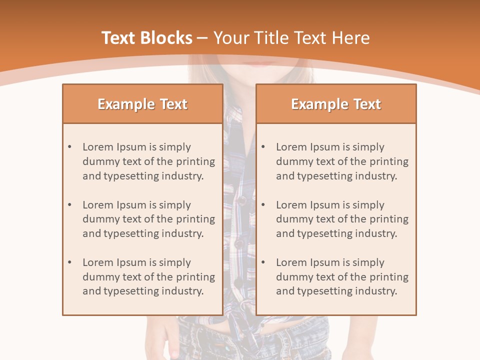 Little Preschooler Fashion PowerPoint Template