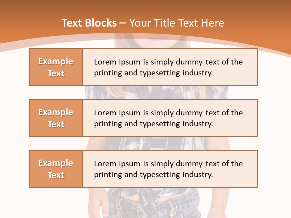 Little Preschooler Fashion PowerPoint Template