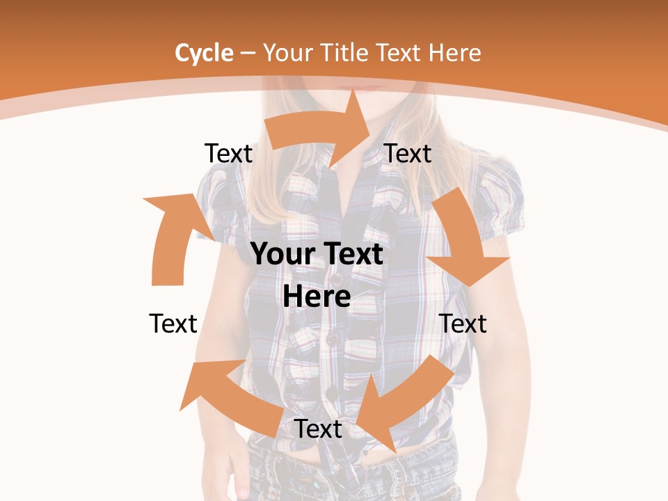 Little Preschooler Fashion PowerPoint Template