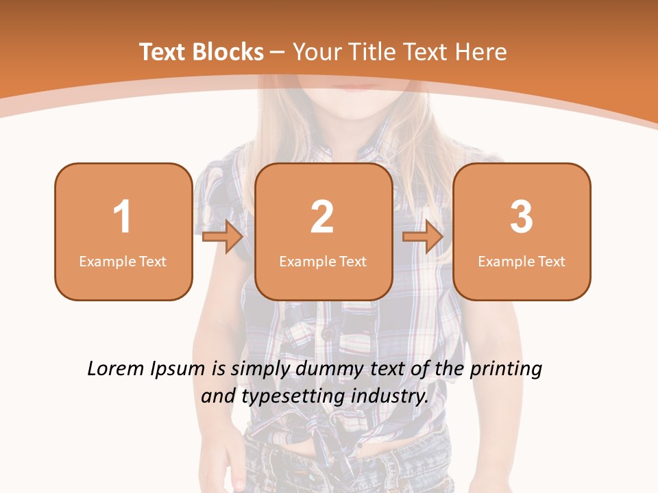 Little Preschooler Fashion PowerPoint Template