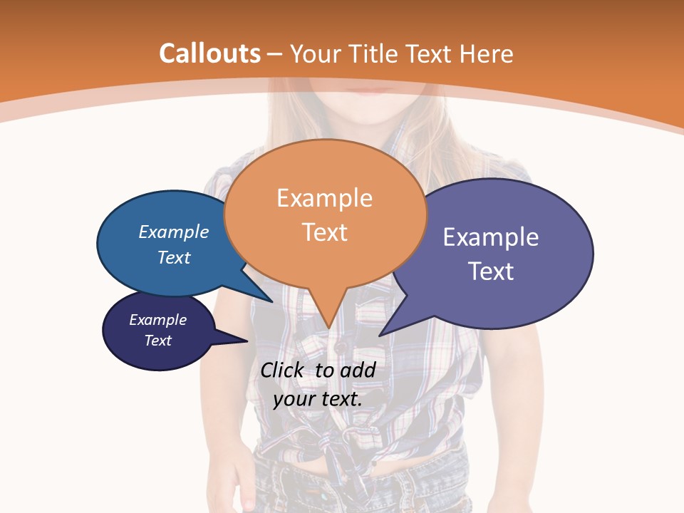 Little Preschooler Fashion PowerPoint Template