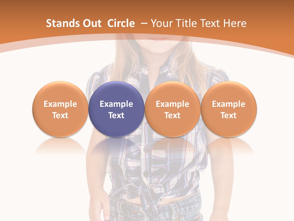 Little Preschooler Fashion PowerPoint Template