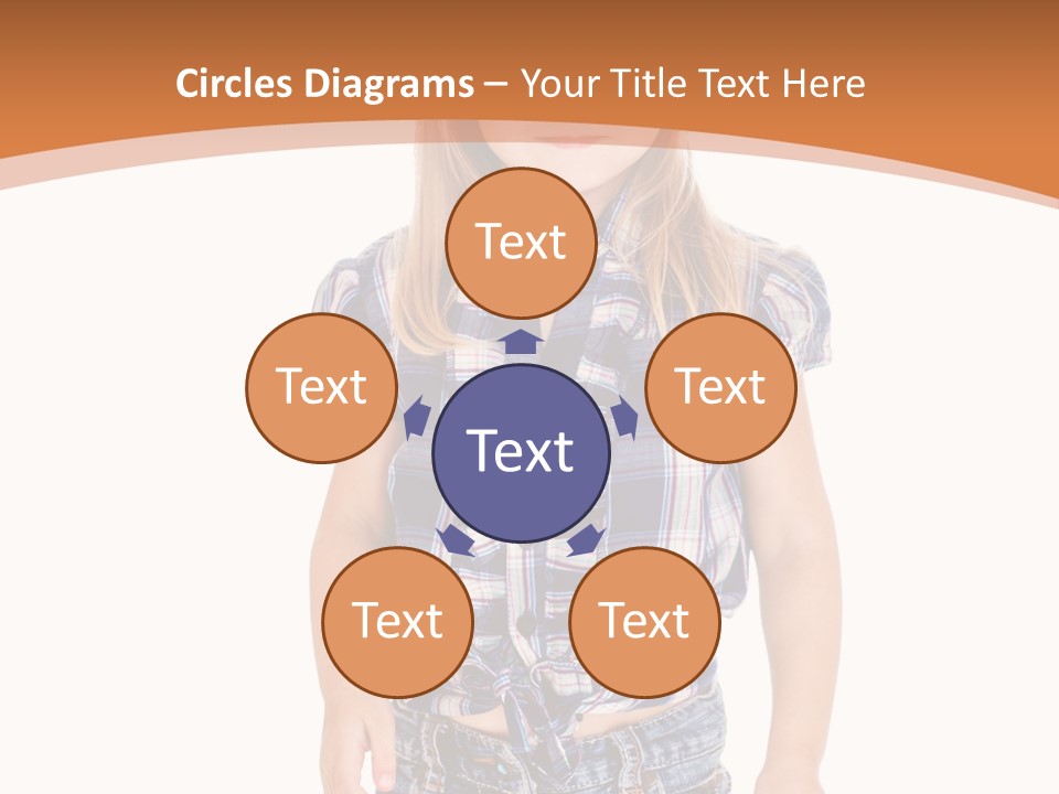 Little Preschooler Fashion PowerPoint Template