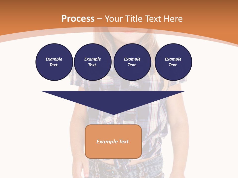 Little Preschooler Fashion PowerPoint Template