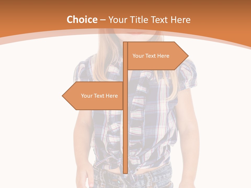 Little Preschooler Fashion PowerPoint Template