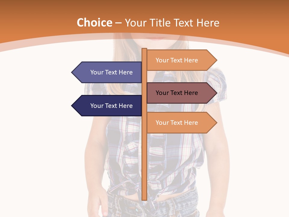 Little Preschooler Fashion PowerPoint Template