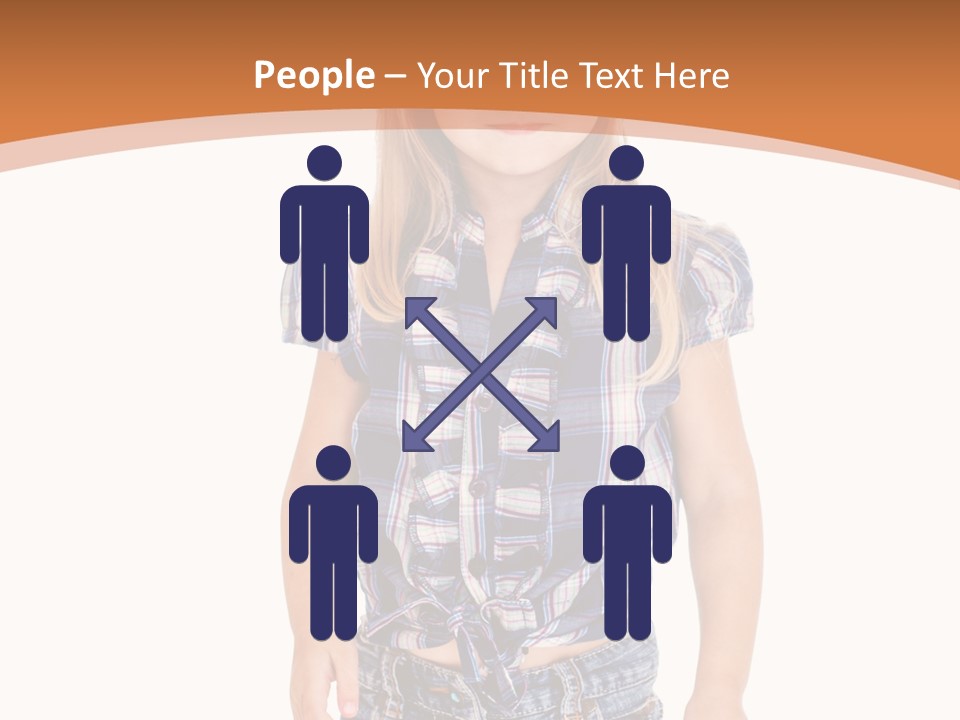 Little Preschooler Fashion PowerPoint Template