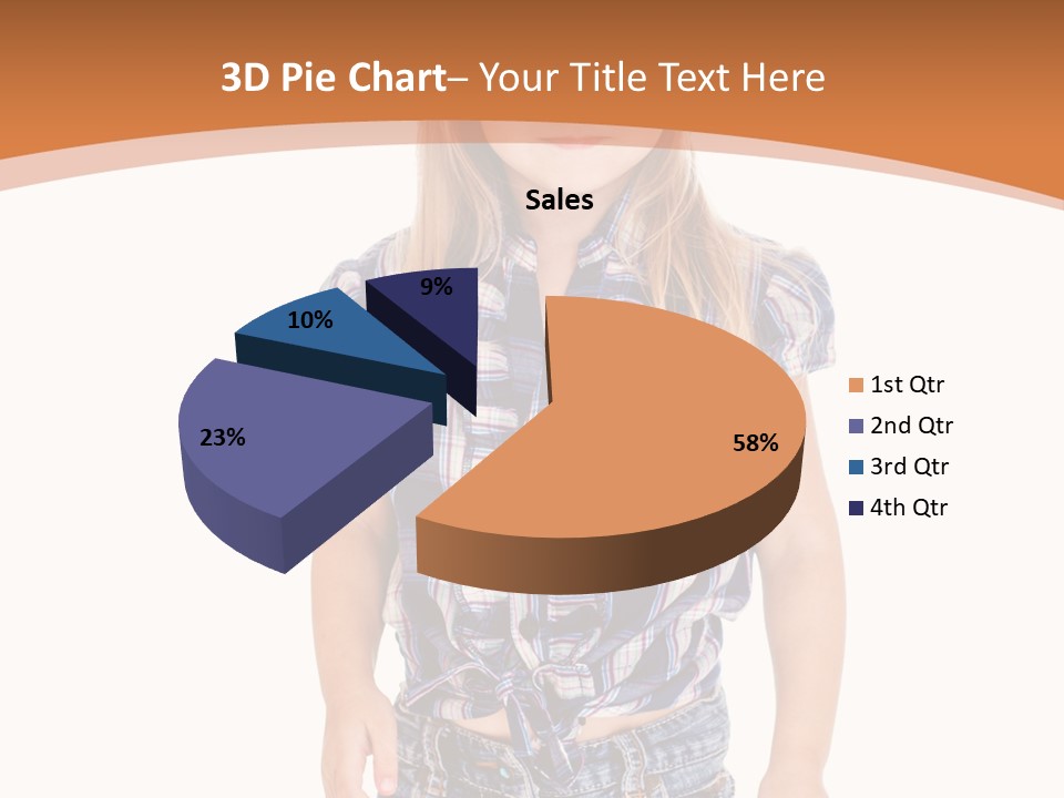 Little Preschooler Fashion PowerPoint Template