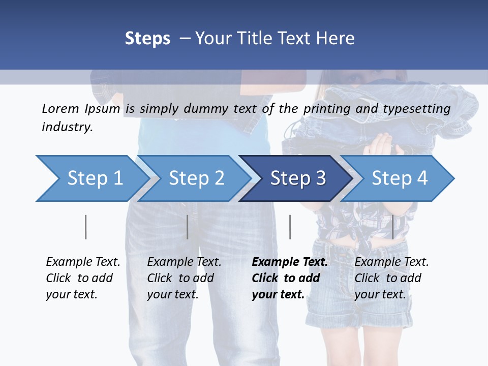 Carry Beautiful Purchase PowerPoint Template