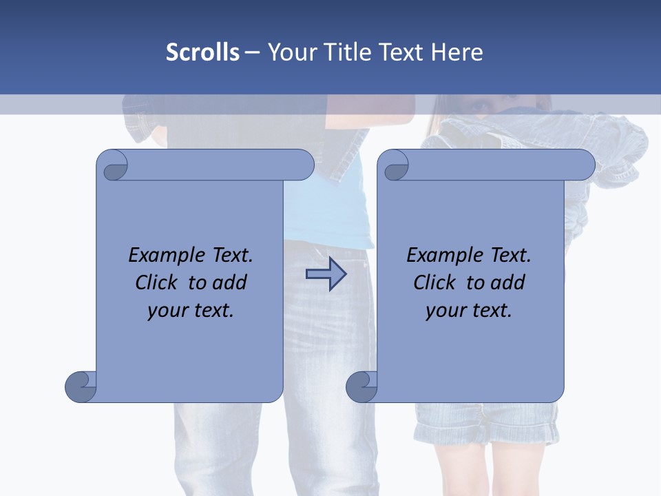 Carry Beautiful Purchase PowerPoint Template