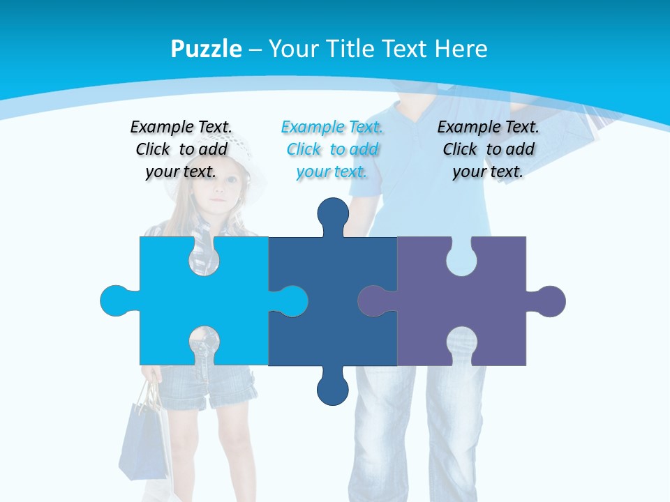 Boy Carry Together PowerPoint Template