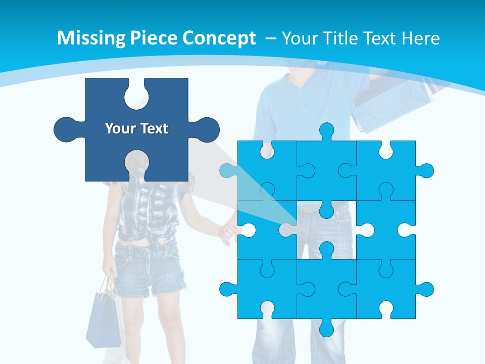 Boy Carry Together PowerPoint Template